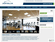 Tablet Screenshot of es.arteliagroup.com